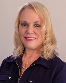 Photo of Renee Perez, vice dean of administration and finance