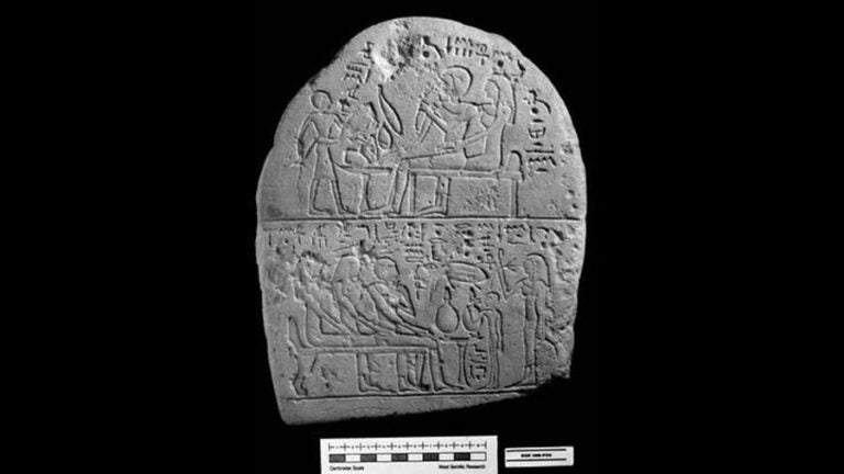 Egyptian stela/scuplture in USC Archaeology collections.