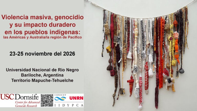 Convocatoria: 2026 conferencia sobre violencia masiva y genocidio contra los pueblos indígenas