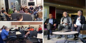 Photos of CPF Fellow Jeff Greenfield’s Spring 2020 Study Group