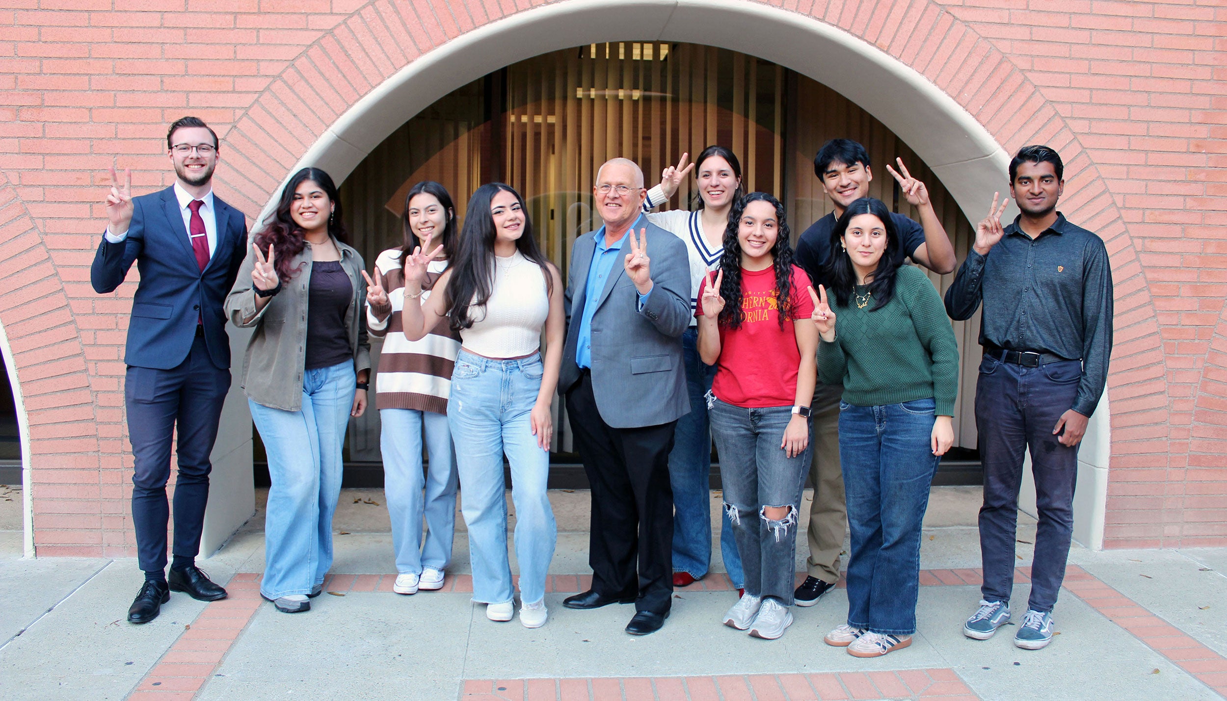 Group Photo of CPF Fellow Mike Bonin's Fall 2024 Study Group