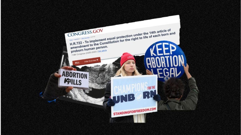 The Fetal Personhood Bill Just Introduced in Congress, Explained (Images: Getty, Design by Allie Folino)