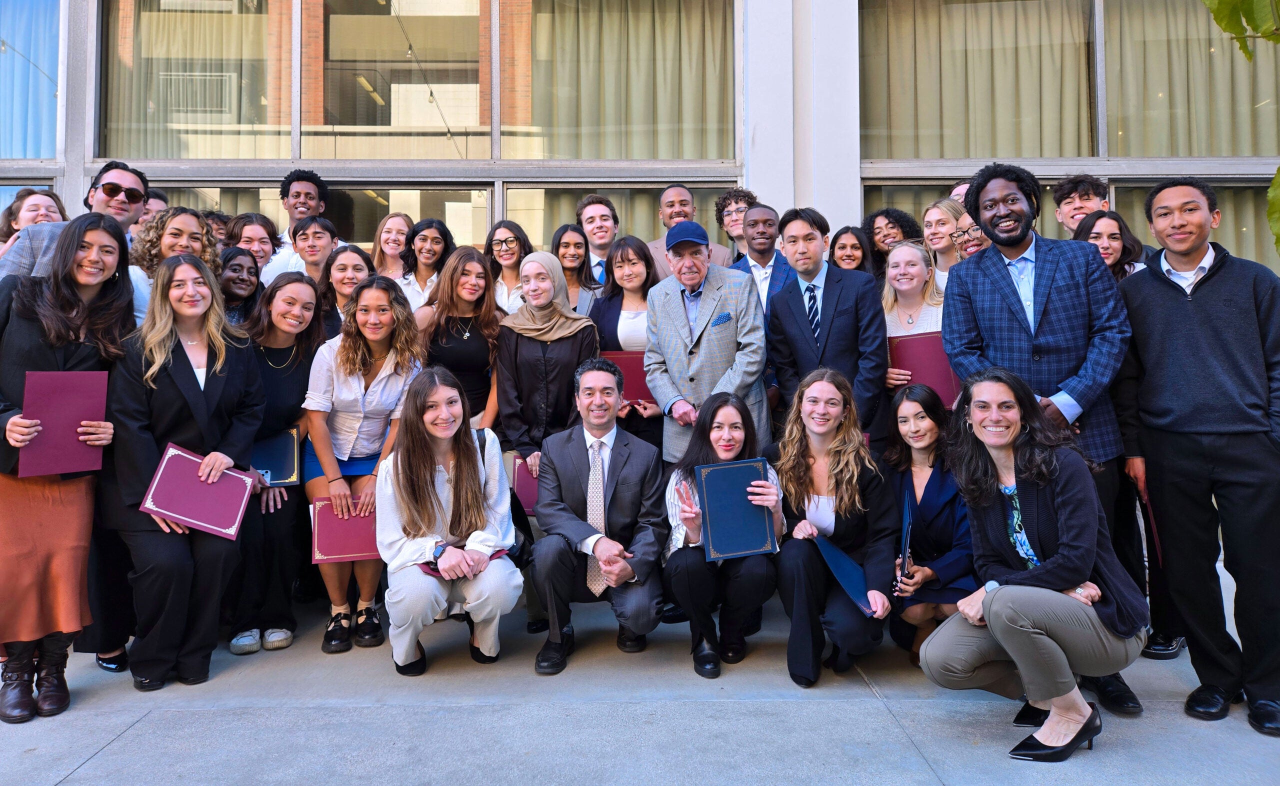 2025 Summer Scholarship Award recipients group photo