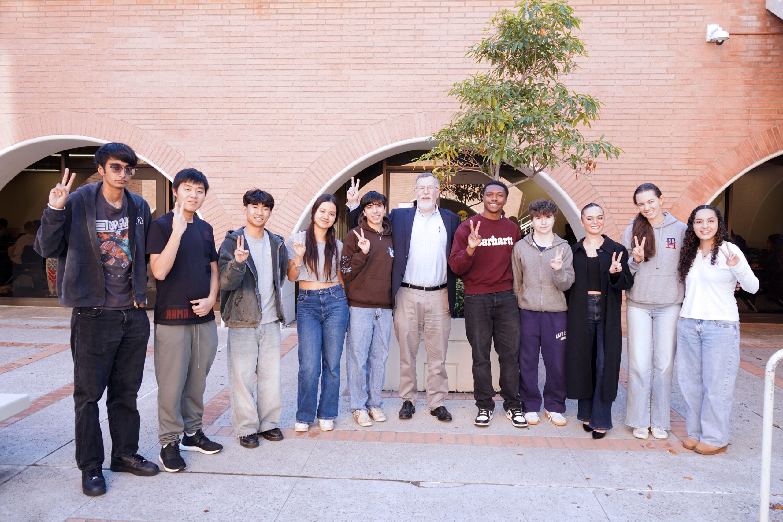 Group Photo of CPF Fellow Frank Lavin's Fall 2025 Study Group
