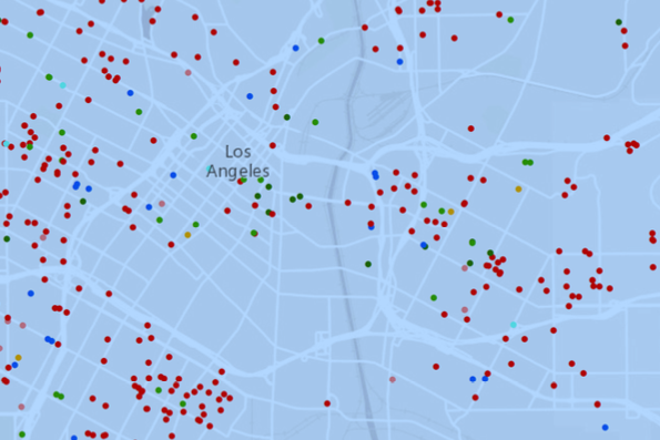 Congregation Database map