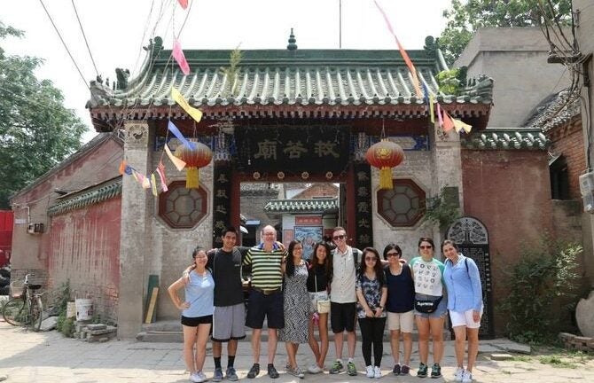Students in Kaifeng, China.