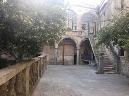 Monastery courtyard