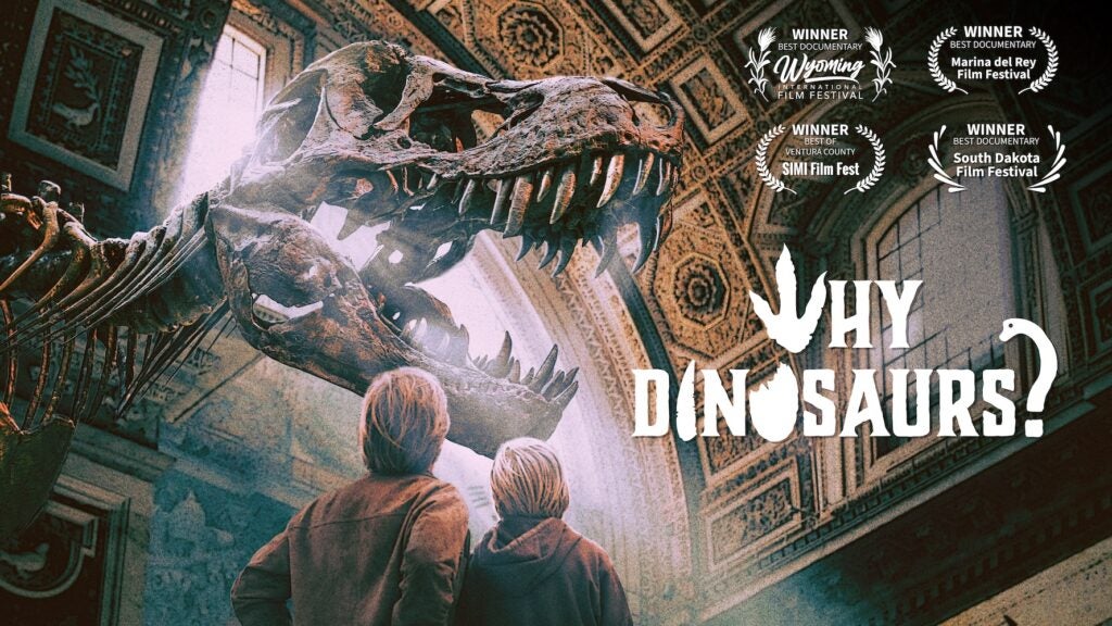 WHY DINOSAURS poster