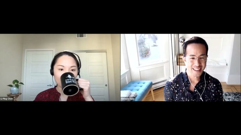 Li-Ping Chen and Hentyle Yapp in Zoom.