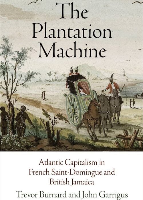 Book cover for "The Plantation Machine."