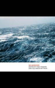 Rushing ocean waves create a tone of vicious movement. The title and author name are displayed.