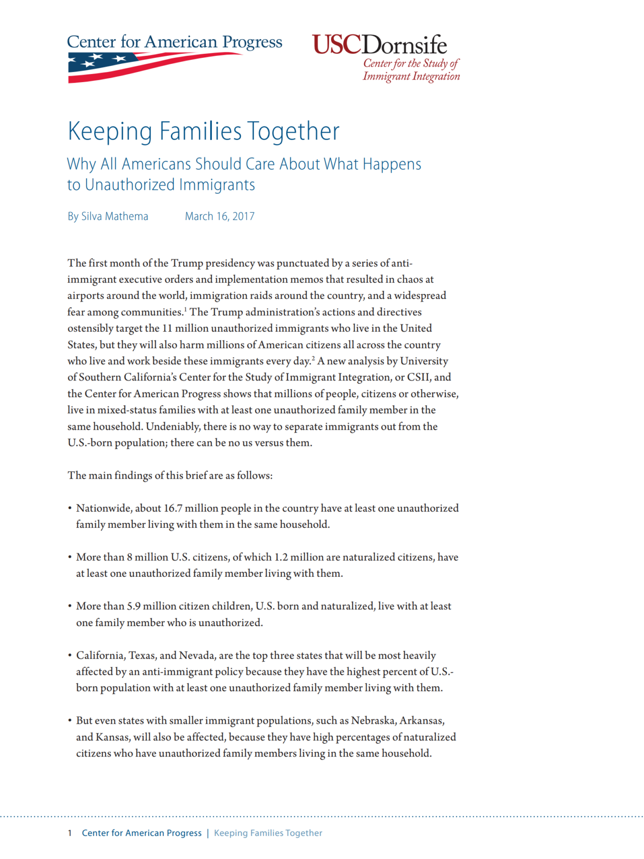 Keeping Families Together: Why All Americans Should Care About What ...