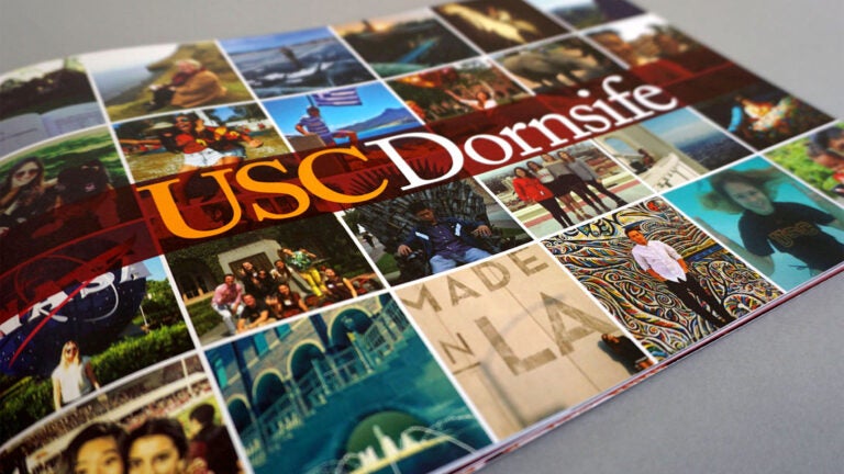 Photo of USC Dornsife Brochure
