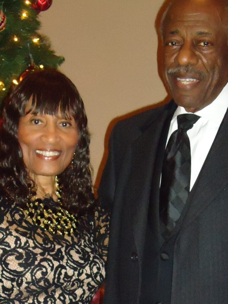Photo of Cordelia Sims Class of ’72, with her husband Emmett Walton Sims
