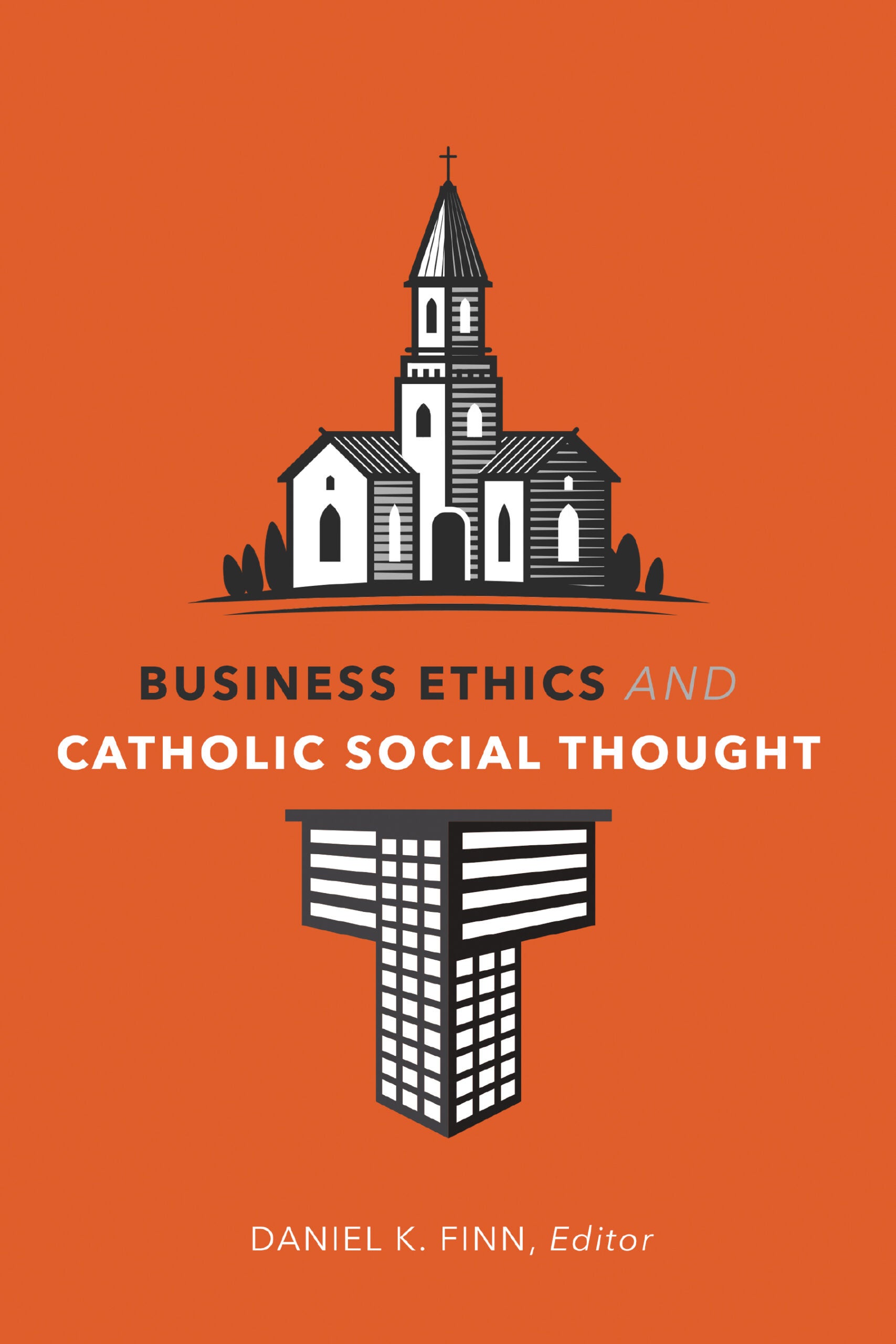 A photo of the cover of the IACS book Business Ethics and Catholic Social Thought