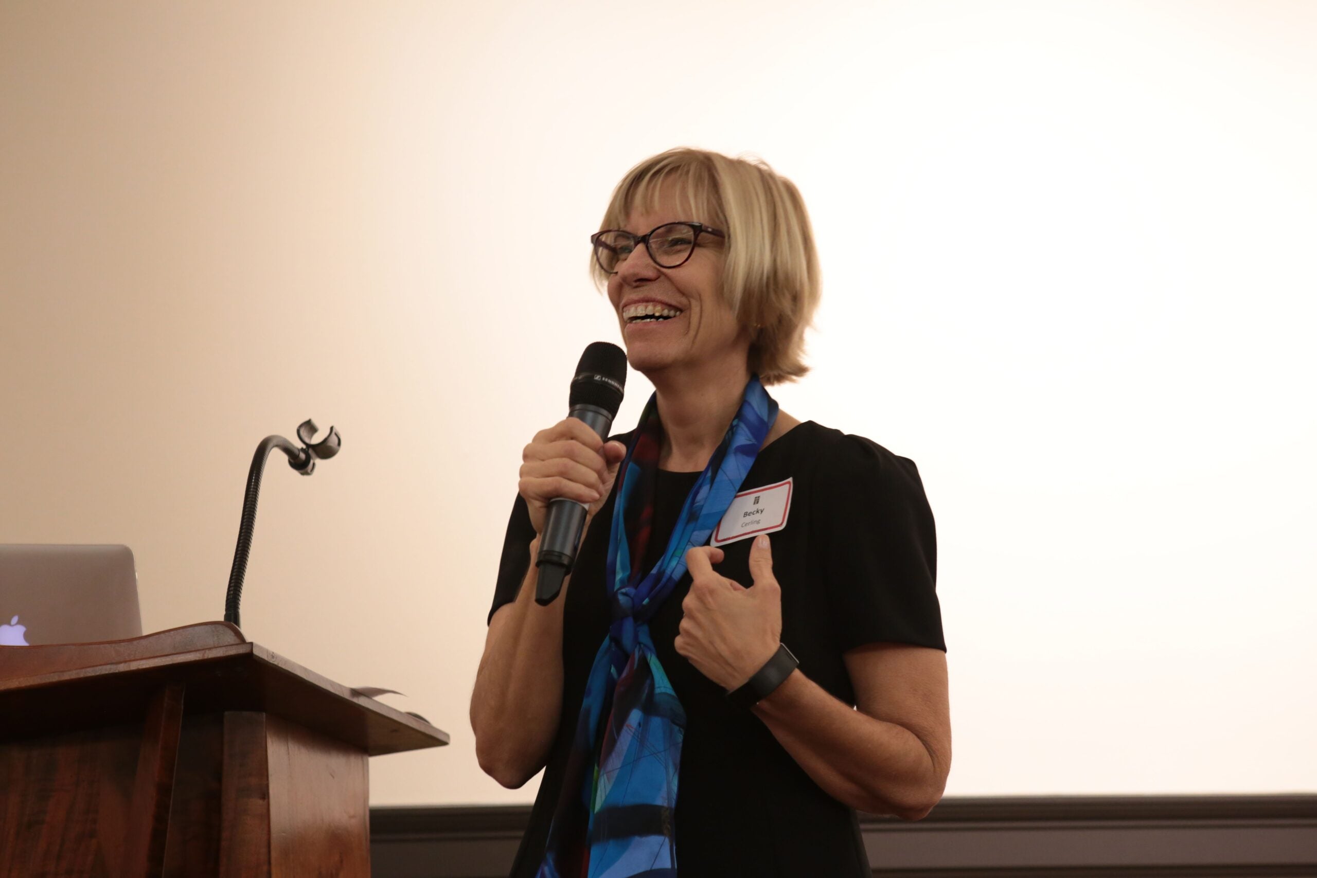 A photo of IACS Executive Director Becky King Cerling