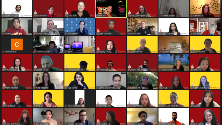 Zoom grid of Night at the Lab