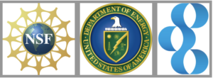 Logos of the National Science Foundation, Department of Energy, and Recorp