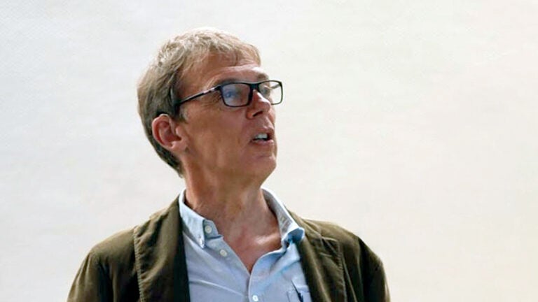 Hubert Saleur in three-quarter profile