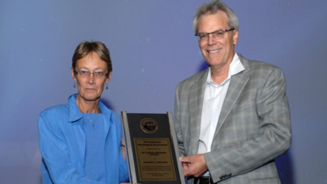 Messner Receives 2012 Jessie Bernard Award