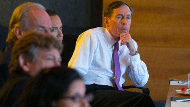 Petraeus’ Surge Across Campus