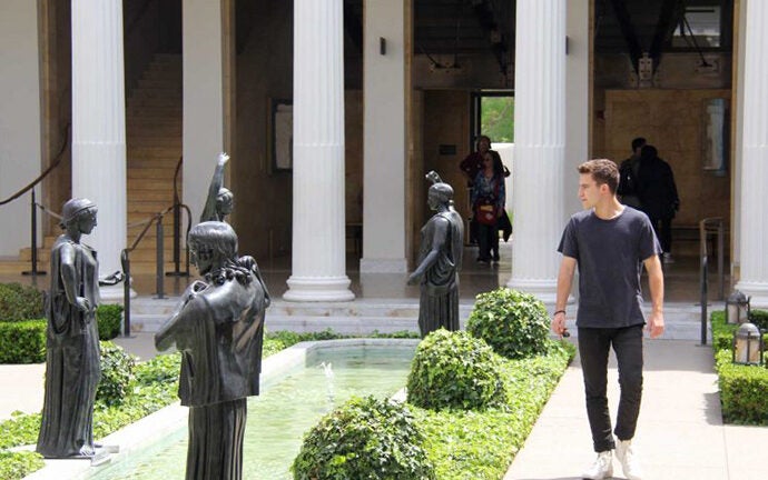 Alumnus digs ancient artifacts, owns a food truck and studies at Oxford