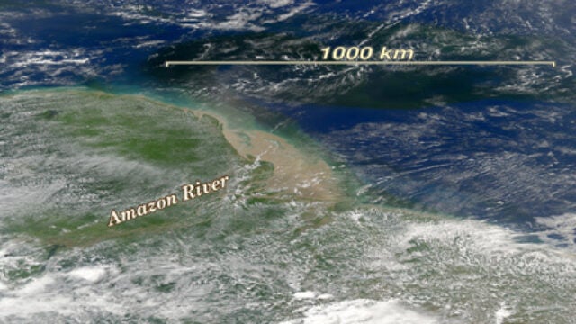 Support Hiked for Amazon River Study