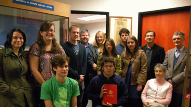 Undergrads Open a Window to Russia's Past