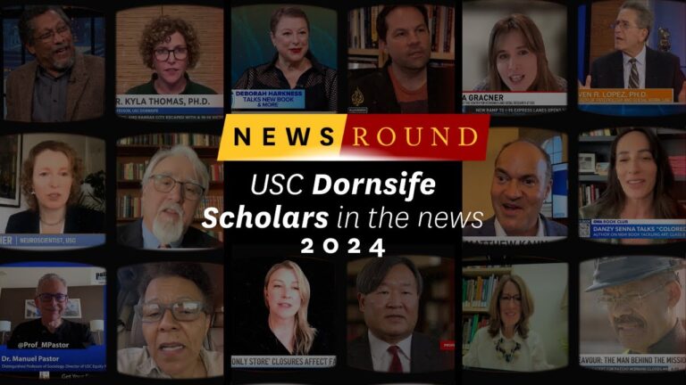 NewRound USC Dornsife Scholars in the news 2024