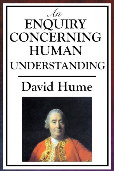 Book cover for An Enquiry Concerning Human Understanding by David Hume