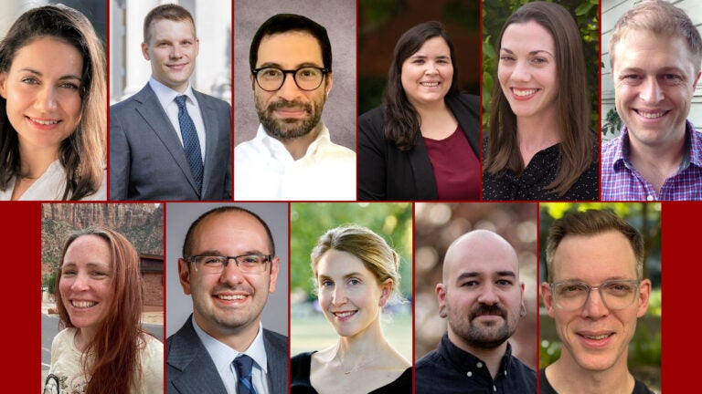 Headshots for 12 people.