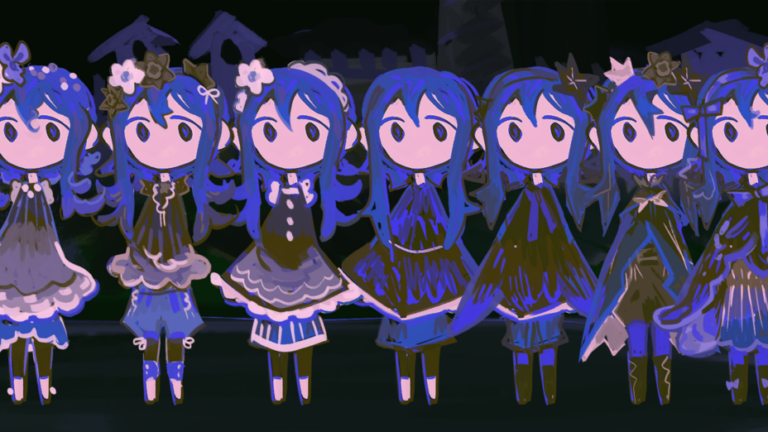 The player character wears 7 different costumes