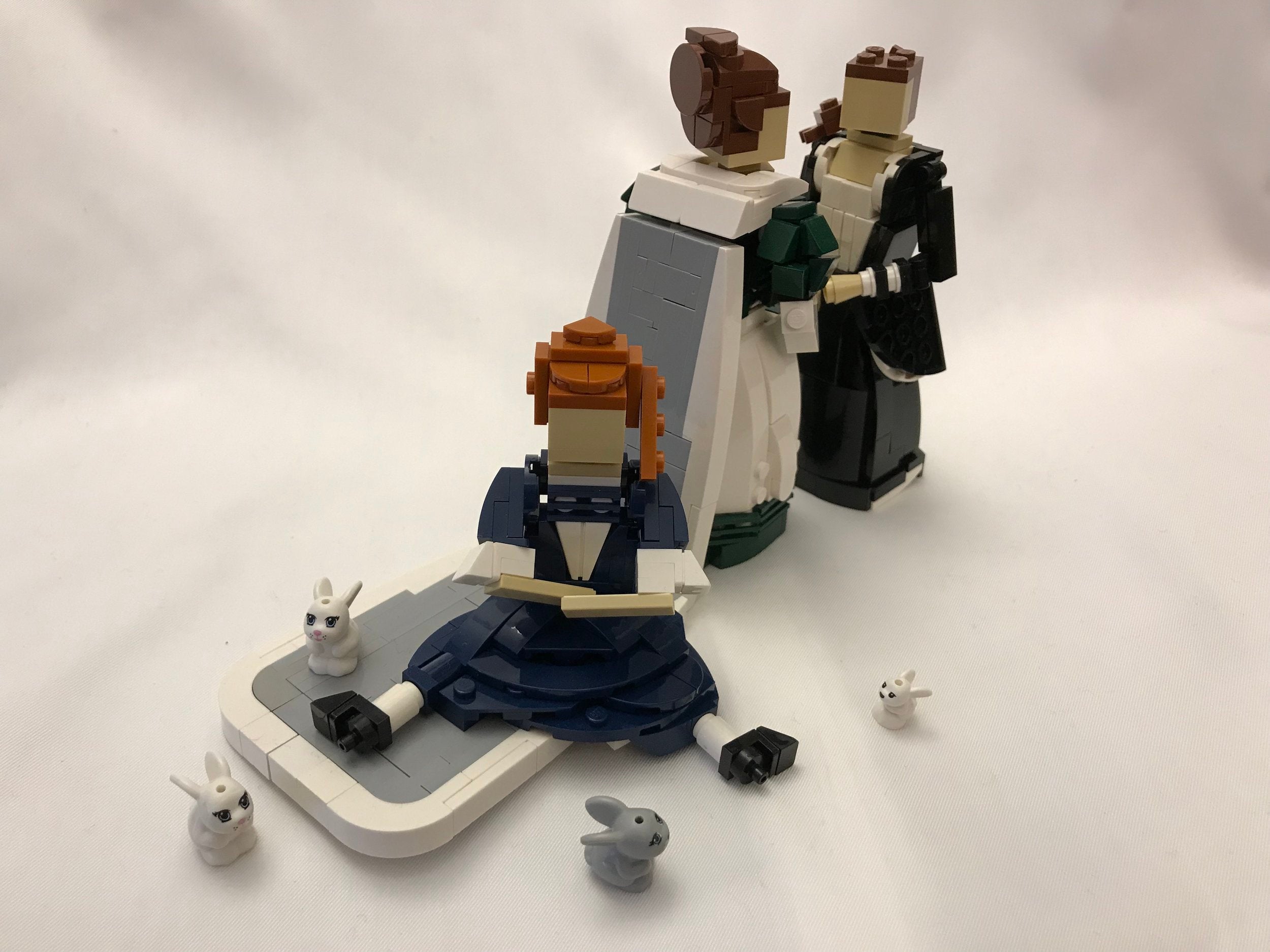 Lego scene of the film The Favourite (2018)