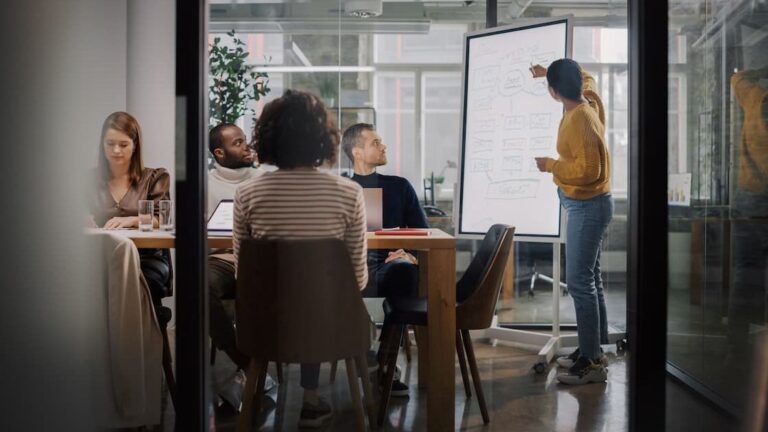 Group of people in a meeting