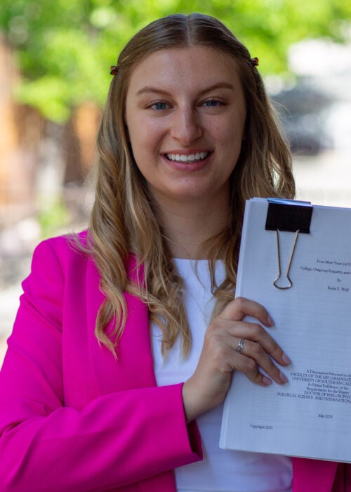 Image of Ph.D. graduate Kayla Wolf