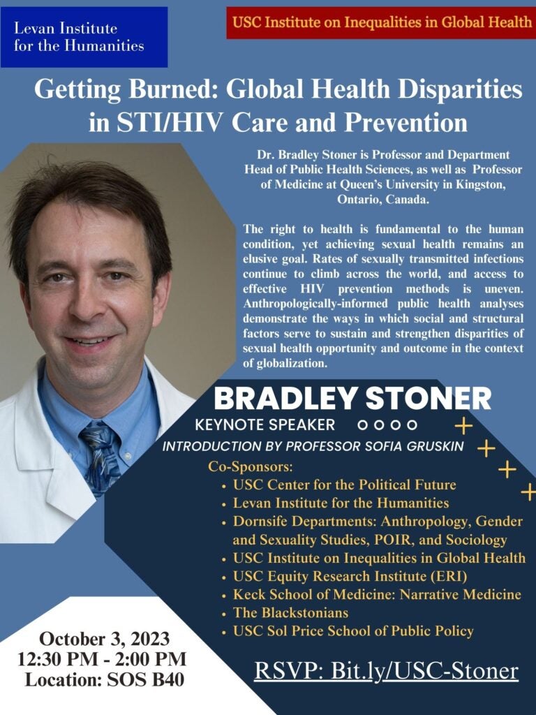 Picture of Dr. Stoner with text.