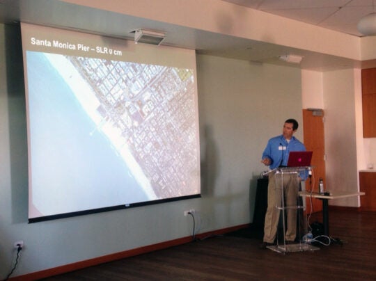 Dr. Patrick Barnard with USGS presents the initial results from the new CoSMoS 3.0 model for Southern California.