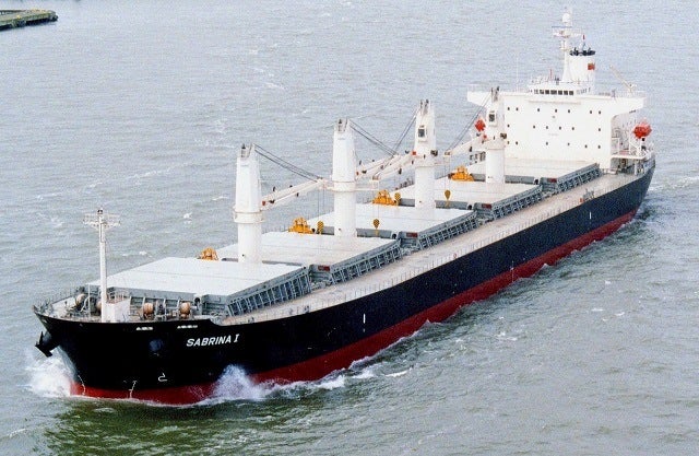 The bulk carrier, MV Sabrina 1.
