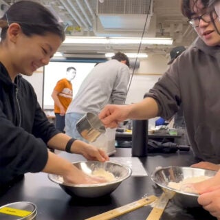 Students in the class 