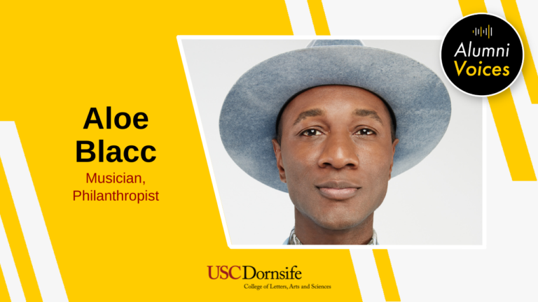 Aloe Blacc Alumni Voices