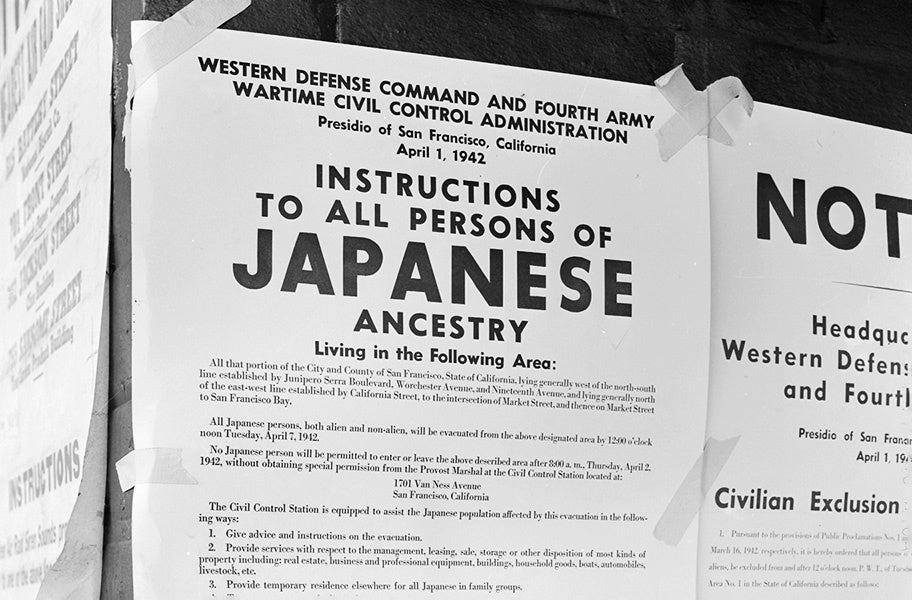 Japanese Americans Exiled To Prison Camps 80 Years Ago By Fdr S Executive Order 9066