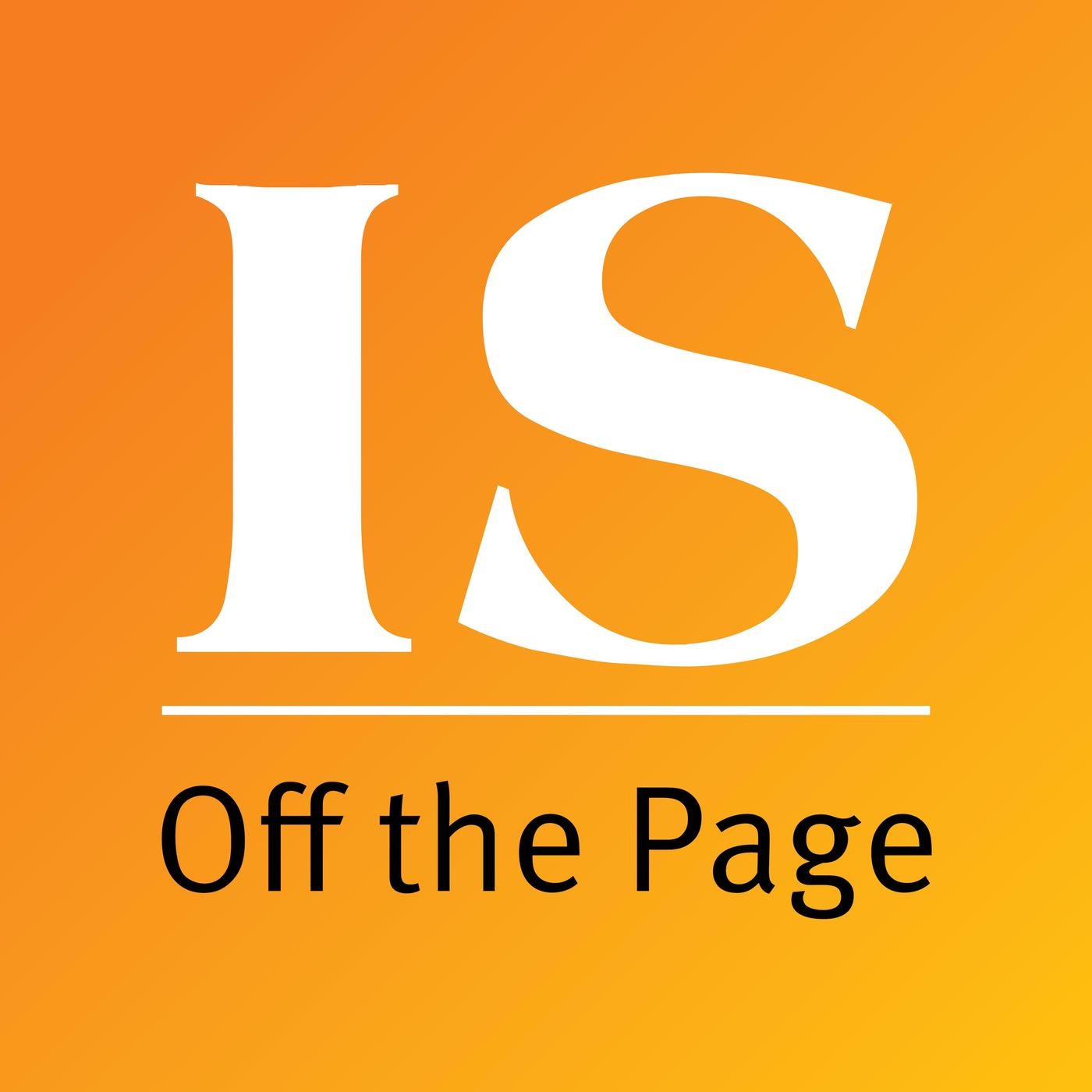 IS Off the Page podcast emblem