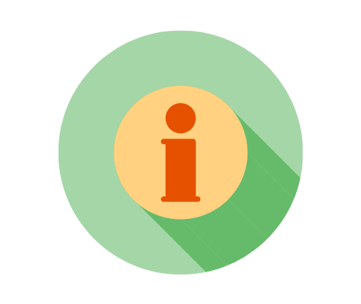 Image of the i sign for information